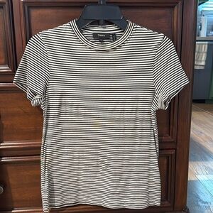 Theory short sleeve striped t-shirt
